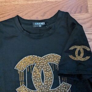 Inspired bling t-shirt dress